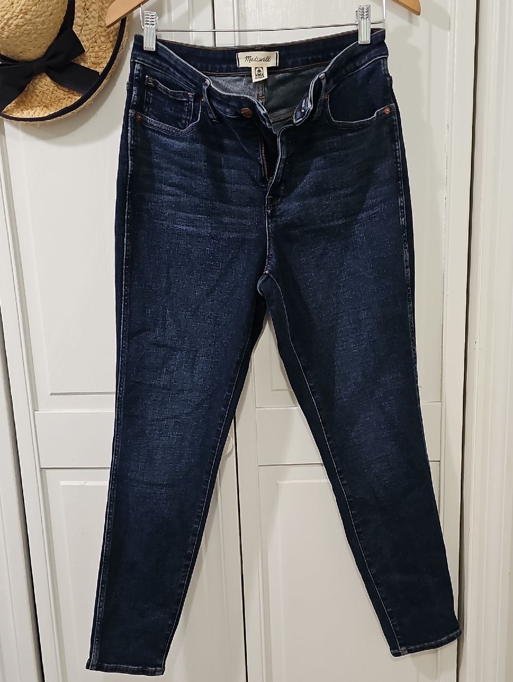 Madewell Indigo curvy High-Rise Skinny Jeans Size 29